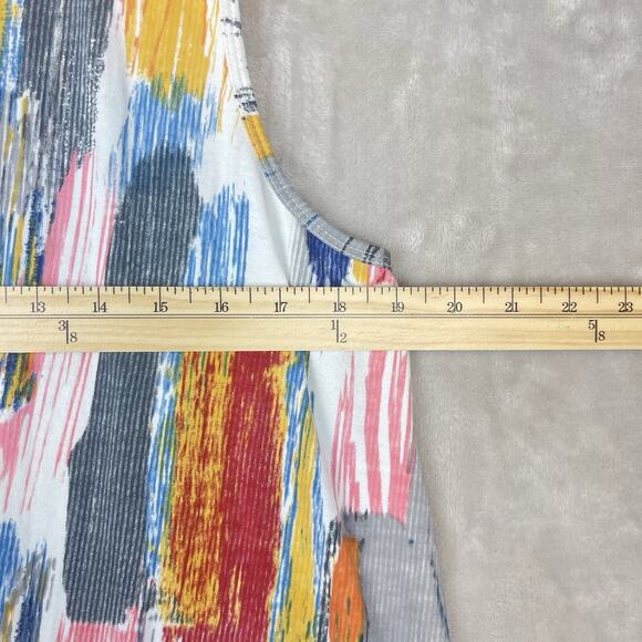 Parsley & Sage Womens Small Cardigan Vest Open Colorful Boho Pheobe Buffay - Picture 10 of 12